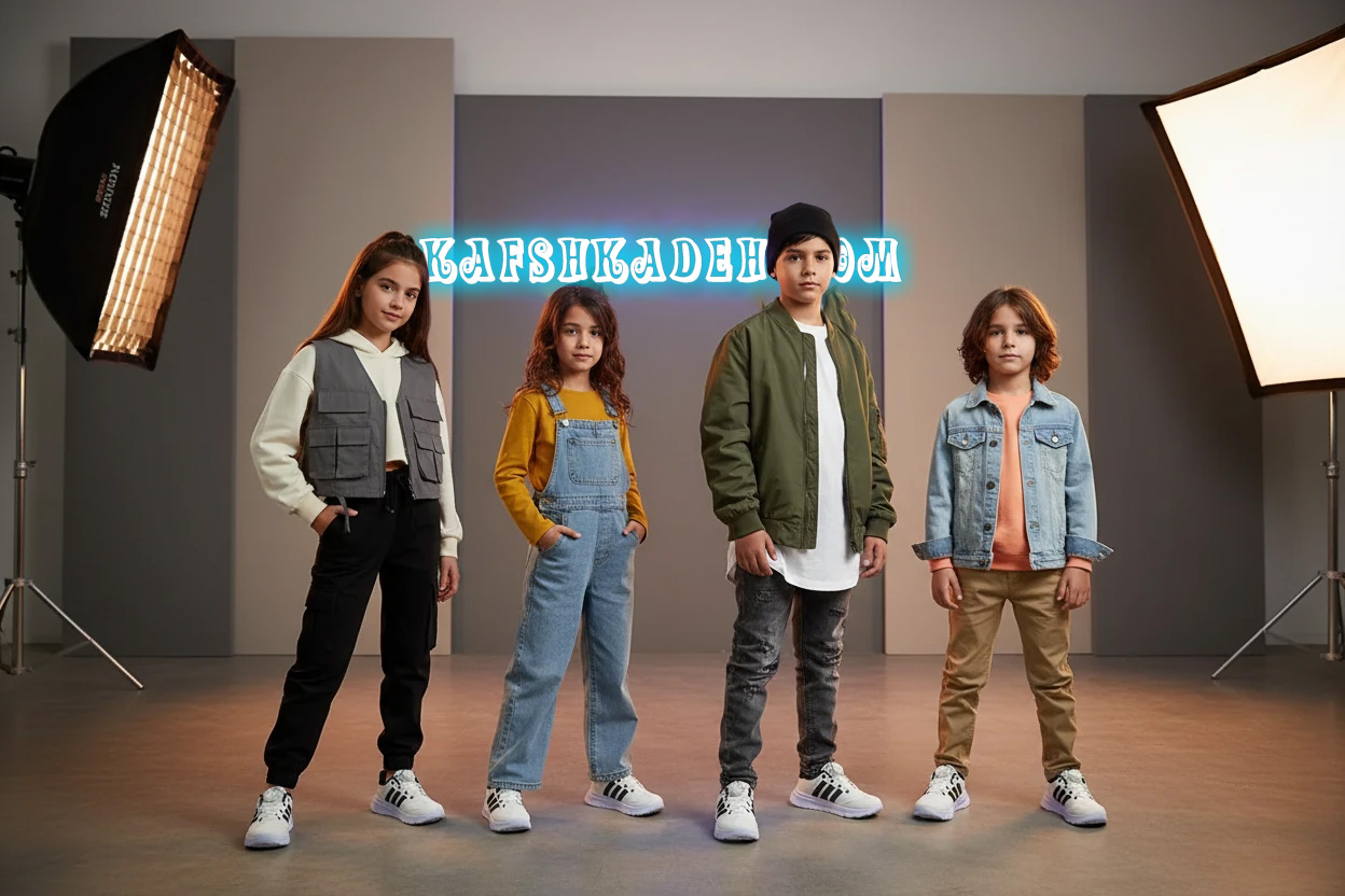 کتونی کمپوس سفید–طوسی